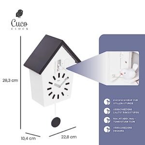 coucou moderne bois Cuco Clock