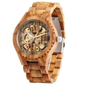 montre en bois automatique GAGALU