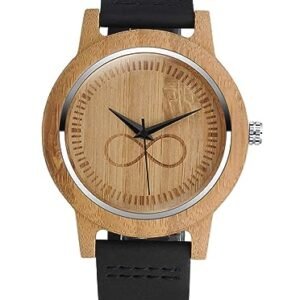 montre cadran bois MicLee