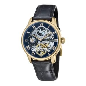 montre squelette homme bois Thomas Earnshaw