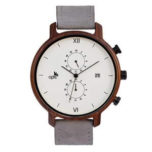 montre bois metal Opis Technology