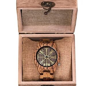 montre bois viking SBRTL