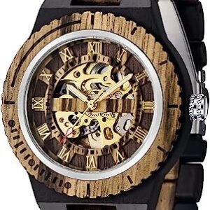 montre homme bracelet bois Tiong