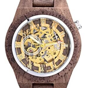 montre en bois mecanique SUPBRO