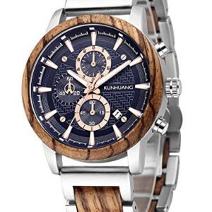 montre homme bois XIRUVE