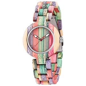 montre femme en bois Tiong