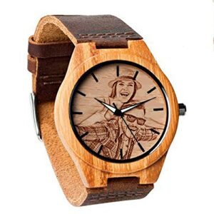 montre bois homme personnalisable Godmoy